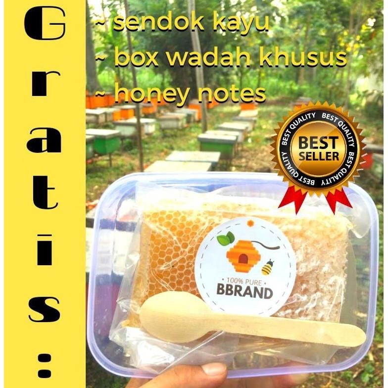 

Termurah [500 Gr] Sarang Madu Asli Melifera/Cerana Murah