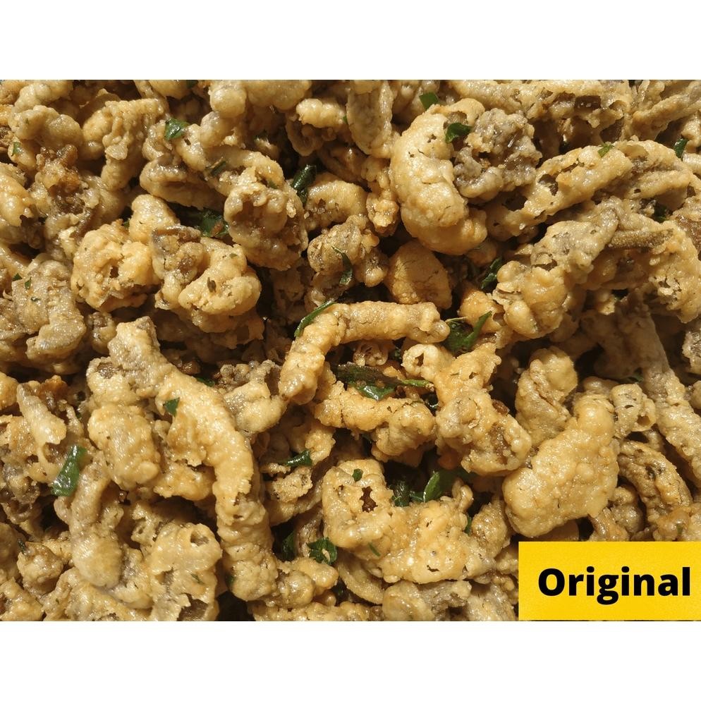 

Big Sale Kripik Usus 500Gr / Usus Crispy / Usus Pedas Daun Jeruk / Keripik Usus Ayam High Quality