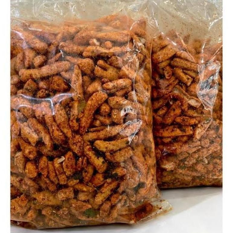 

Ori Bumbu Melimpah Basreng 1Kg/500Gram Pedas Daun Jeruk Cod Cemilan Snack Premium