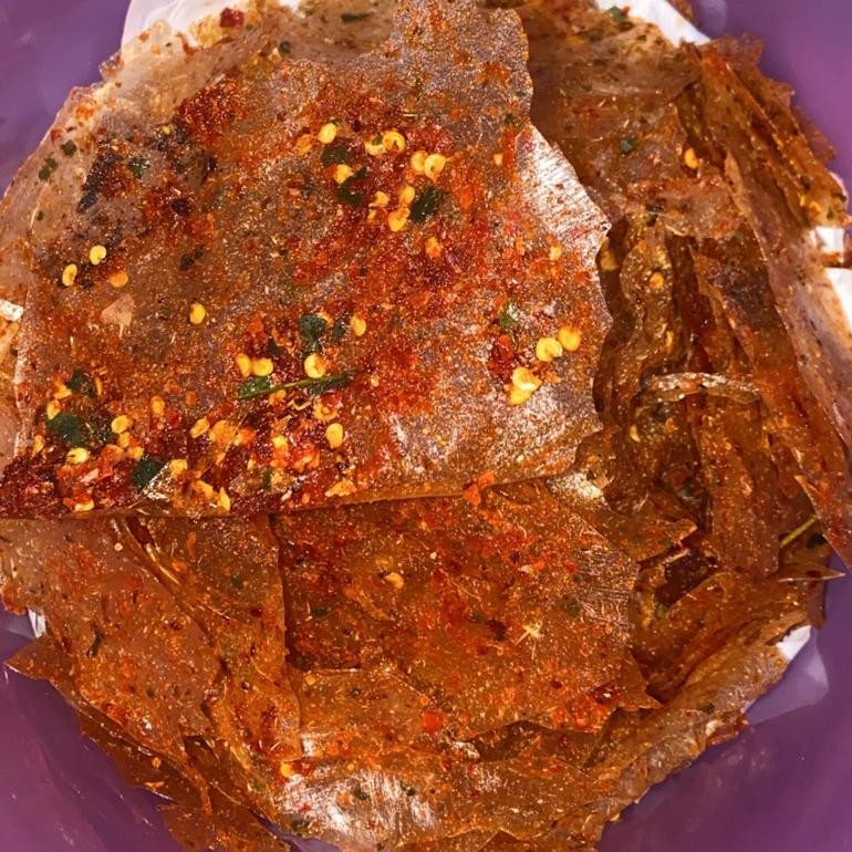 

Terpercaya Keripik Kaca Jirofood Kripca Pedas Spicy Kripca Original High Quality