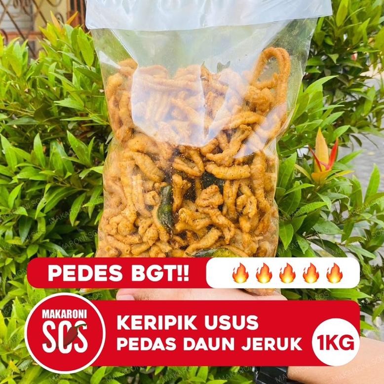 

Flash Sale Usus Crispy 1Kg Pedes Daun Jeruk Pedas Viral Termurah 1Kg Murah