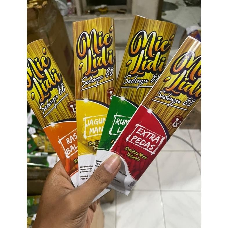 

Termurah Mie Lidi Karakter Isi 50Pcs Mix 3Varian Rasa Grosir