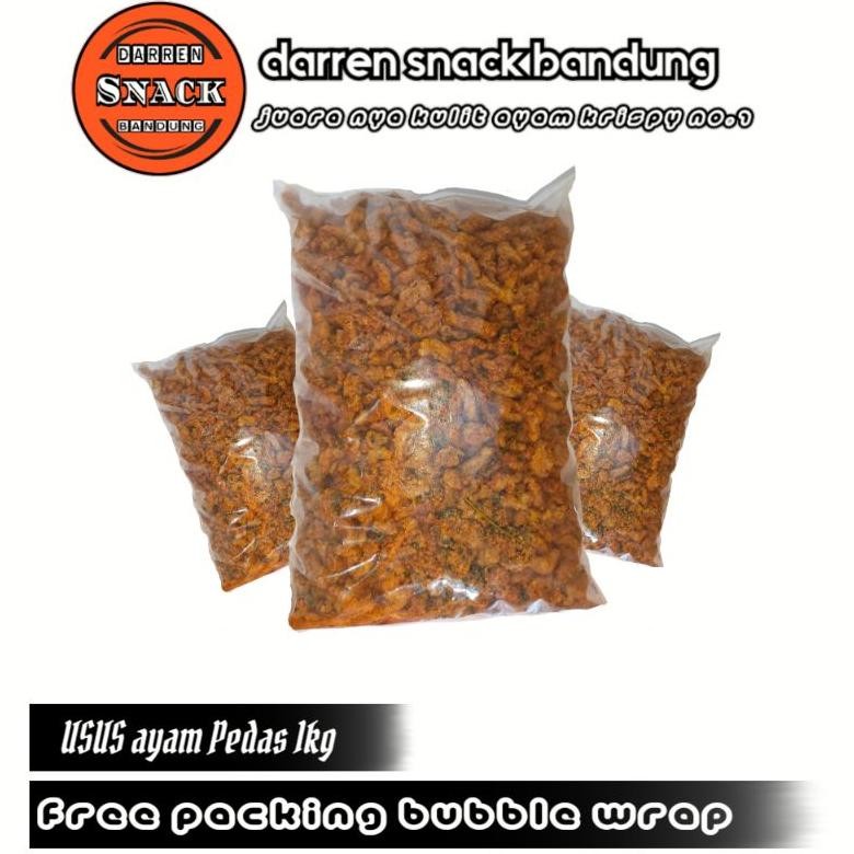 

Big Sale Usus Cikruh Pedas Daun Jeruk 1Kg Grosir