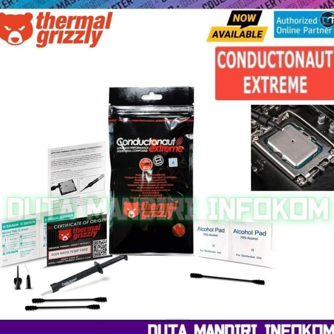 Thermal Grizzly Conductonaut Extreme - Liquid Metal Thermal Paste  Baru