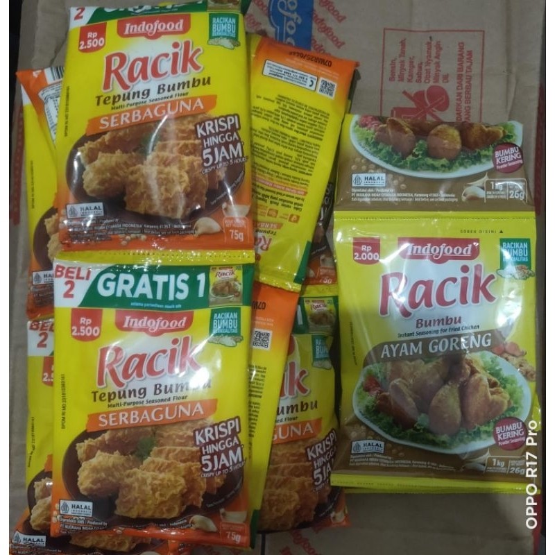 

Tepung Bumbu Racik Serbaguna 75Gr/2Pcs - Kraton Tanjung Mart