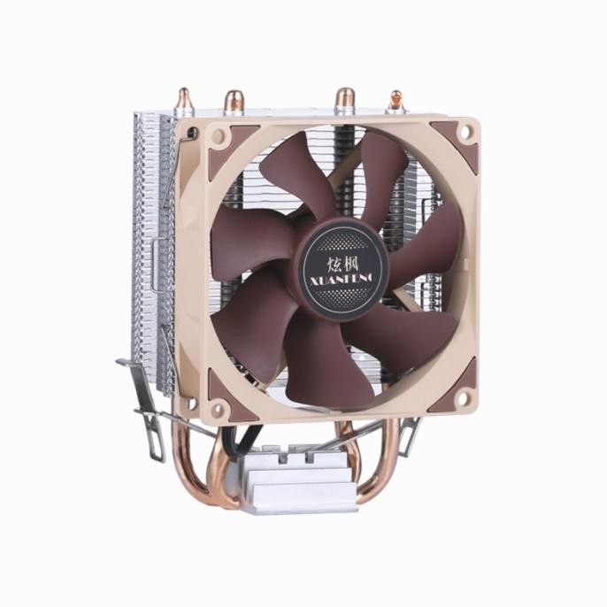 Xuanfeng Xf920 Cpu / Pc Cooler Rgb 90Mm Single Fan - 2 Heat Pipes  Baru