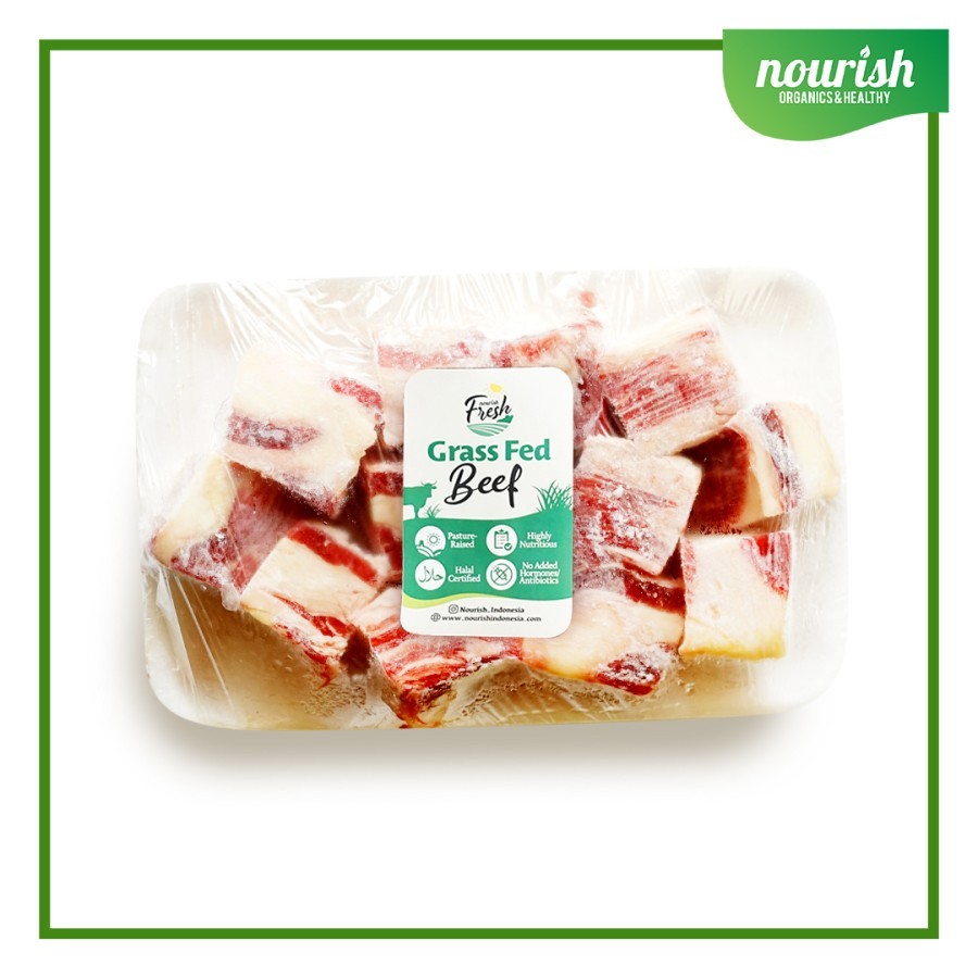 

Grass Fed Beef Brisket NE (Navel End) / Sandung Lamur 500 gr