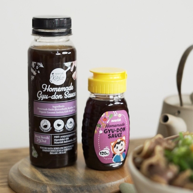 

KTr190 Homemade Gyu-Don Sauce 240 gr (Saus Japanese beef rice bowl ala Yosh*n*ya) Tanpa MSG Tanpa