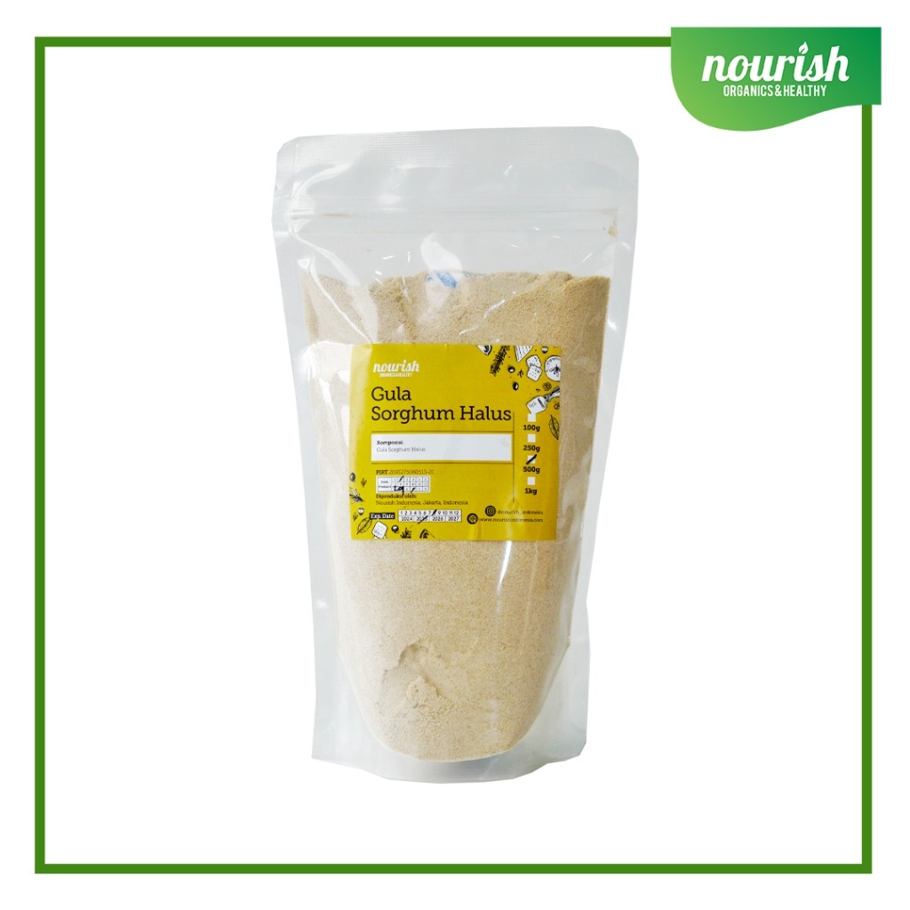 

Nourish Indonesia, Gula Sorghum Halus 500gr