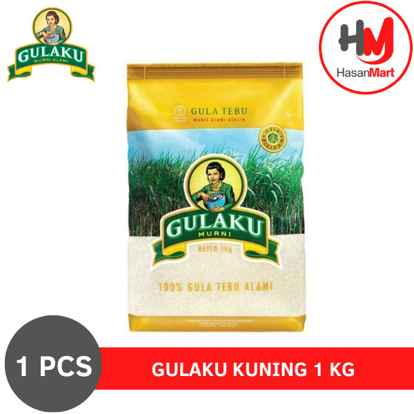 

GULAKU KUNING 1 KG [1 PCS] - Gula Pasir