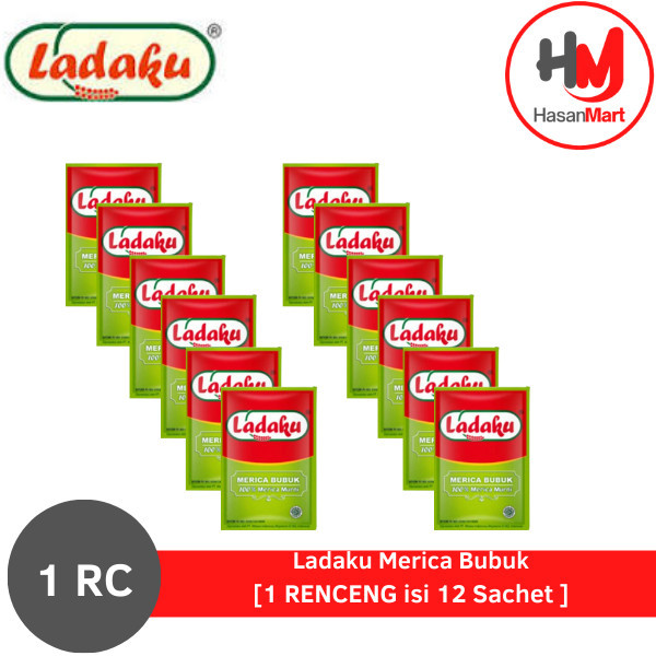 

Ladaku Merica Bubuk [1 renceng isi 12 sachet]