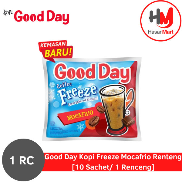 

Good Day Kopi Freeze Mocafrio Renteng [10 Sachet/ 1 Renceng]