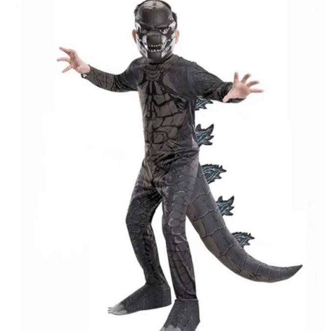 Godzilla Monster Dinosaurus Costume Halloween Kids | Kostum Dinosaurus Limited Edition