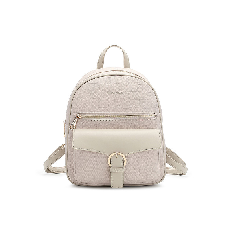 Swiss Polo Backpack (Tas Ransel Wanita & Tas Punggung Wanita) - Hitam Wanita - HMW 8255