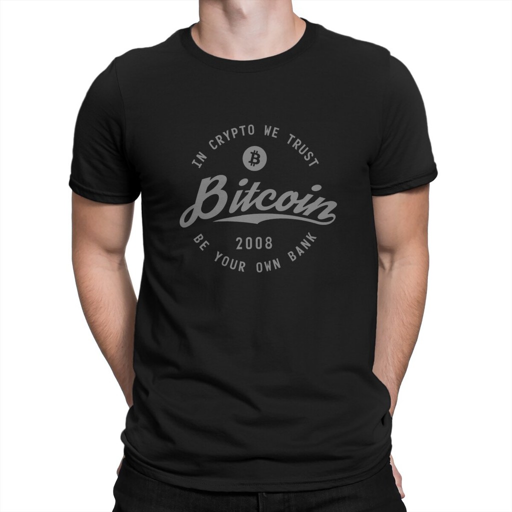 Bitcoin Cryptocurrency Meme Kaos Bitcoin Keren Kaus Streetwear Pria Homme Untuk Pria