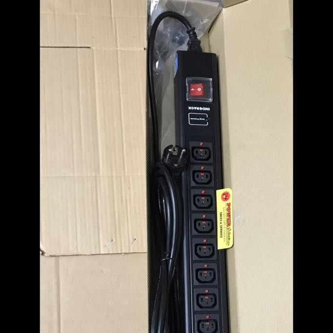 Indorack Power Distribution Unit 8 Outlet Socket IEC 320 C14- C13 EU
