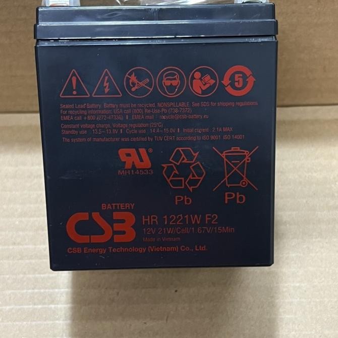CSB HR1221W F2 / Battery CSB HR 1221W F2 / Battery Ups Apc CSB HR 1221