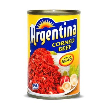 

Argentina corned beef 150gr kornet Daging Kaleng Original Filipina PM