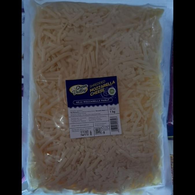 

Green Valley Mozarella Parut / Green Valley Mozzarella Shredded- 1 Kg