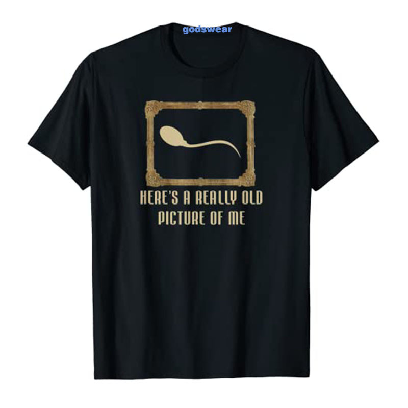 Inilah Gambaran Saya Yang Sangat Tua Kaos Gaya Sel Sperma Humor Pria Lelucon Suami