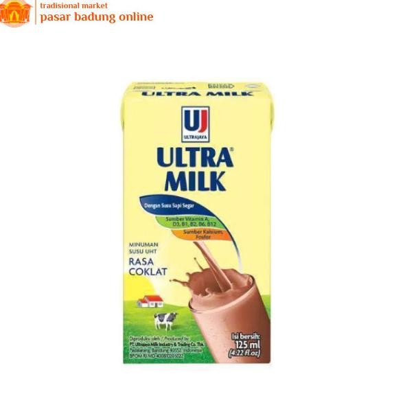 

ULTRA MILK COKLAT 125ML/DUS ISI 40 PCS