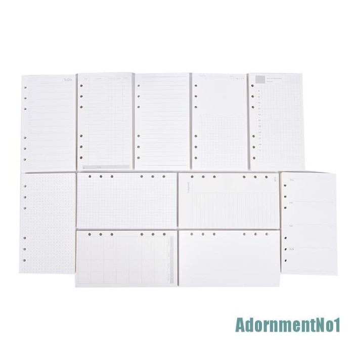 

Amberela - Kertas Isi Ulang Binder Loose Leaf Ukuran A6