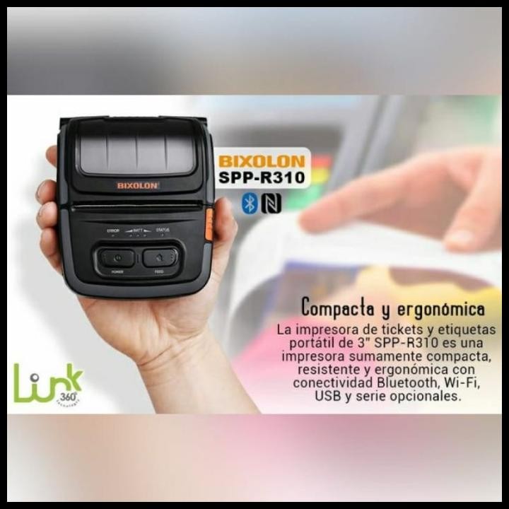 Bixolon Spp R310 Ik Original Mobile Printer Bluetooth 80 Mm Asli Korea