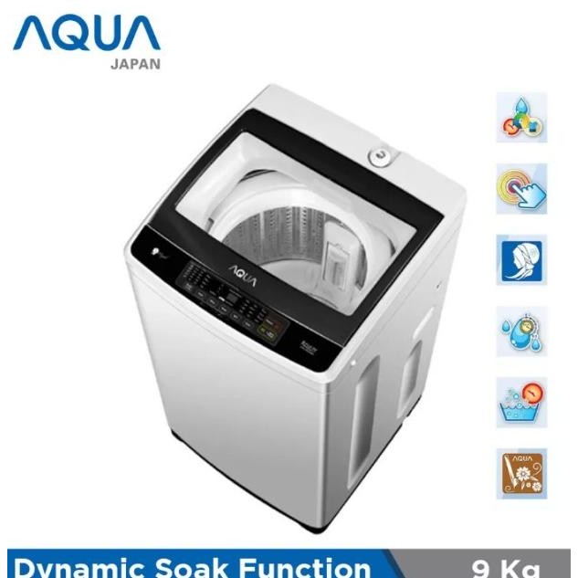 MESIN CUCI AQUA 1 TABUNG AQW-98DD 10kg