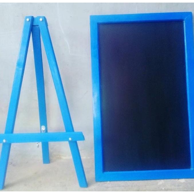

Standing tripot 80cm kayu kaki penyangga papan tulis kapur TM