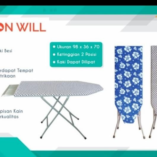 Meja Setrika - Meja Setrika Berdiri - Meja Setrika Besi