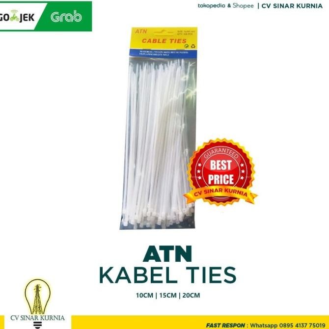 

Terbaru Kabel Tis / Cable Tie / Kabel Ties 15cm Merk ATN sinarkuuu dijamin