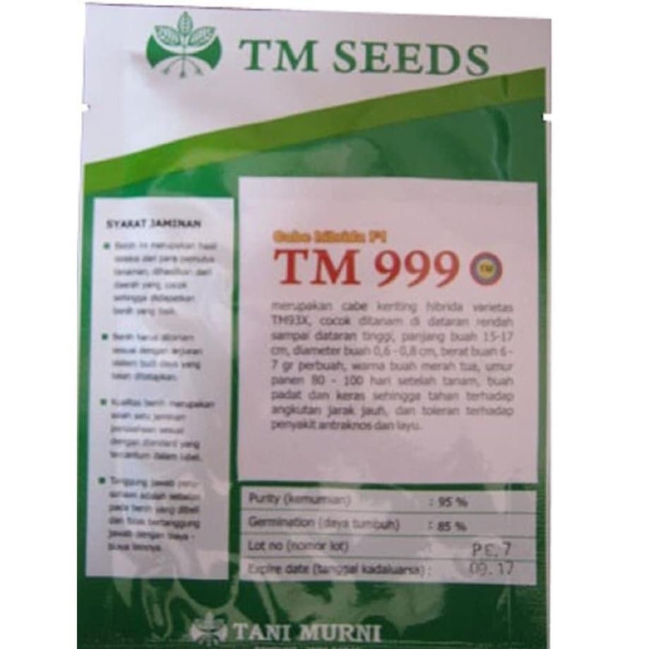 Viral Best Benih Cabe Kriting Tm Thunder 99 Cabe Hibrida F1 Benih Cabai Hrn-813