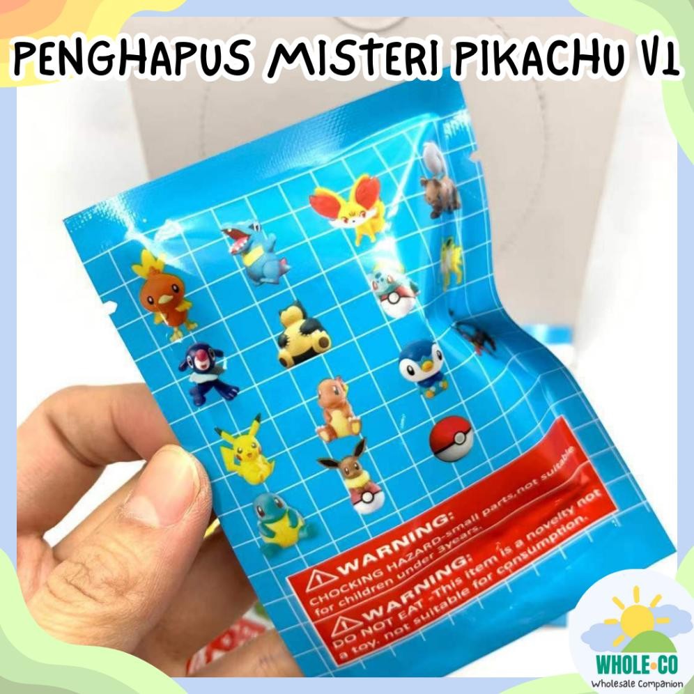 

Special Sale! (1 BOX ISI 32 PCS) Penghapus Misteri Paket Pikachu Versi 1 Premium Karakter Poke Cubone Lucu Unik Imut Termurah Grosir Cod B 1000 Viral