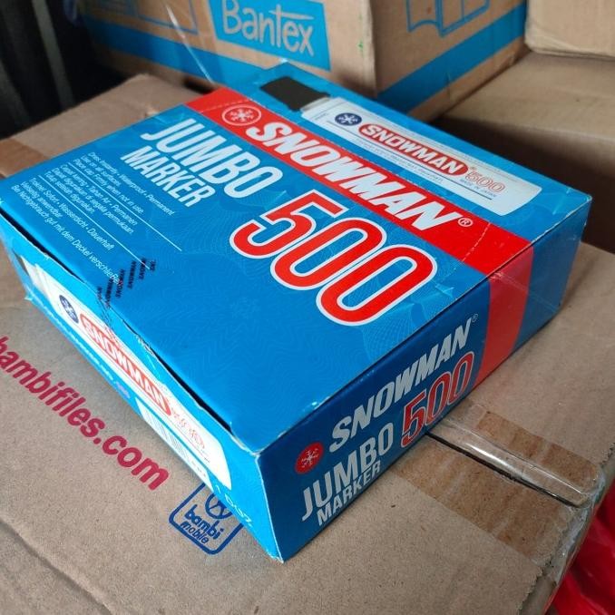 

Spidol Snowman Jumbo Marker 500 Harga 1 Dus Isi 12 Pcs [ Brunr ]