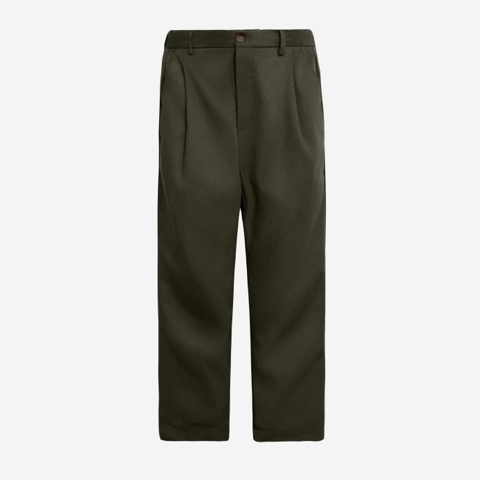 Celana Panjang Duha Muslimwear - Sabh Pleated Pants - Olive