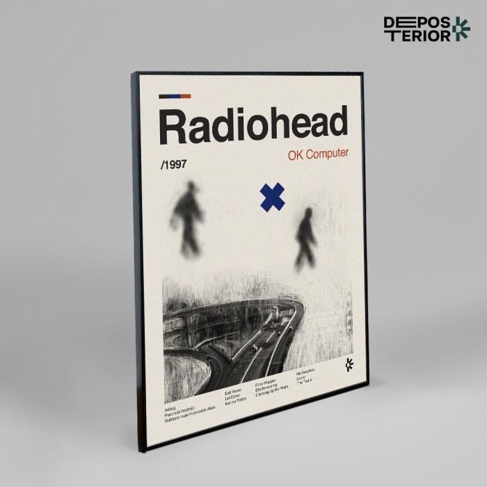 Poster Frame Radiohead - Ok Computer