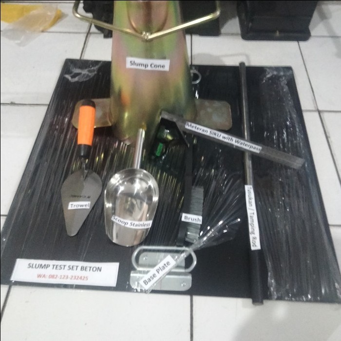 SLUMP TEST SET BETON