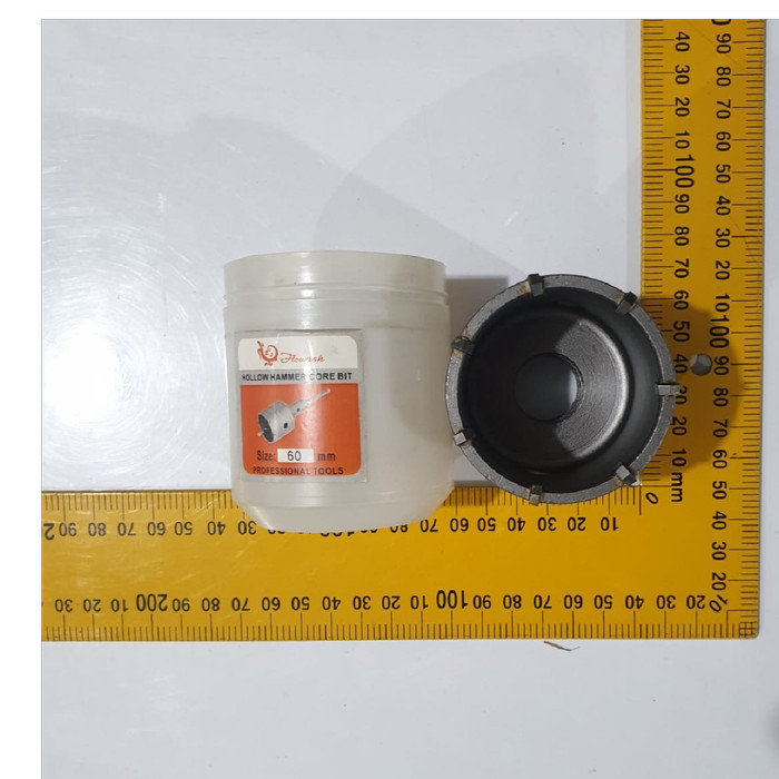 HOLE SAW 60 MM BETON HOLLOW DRILL CORE BIT TCT WIPRO FLOUR