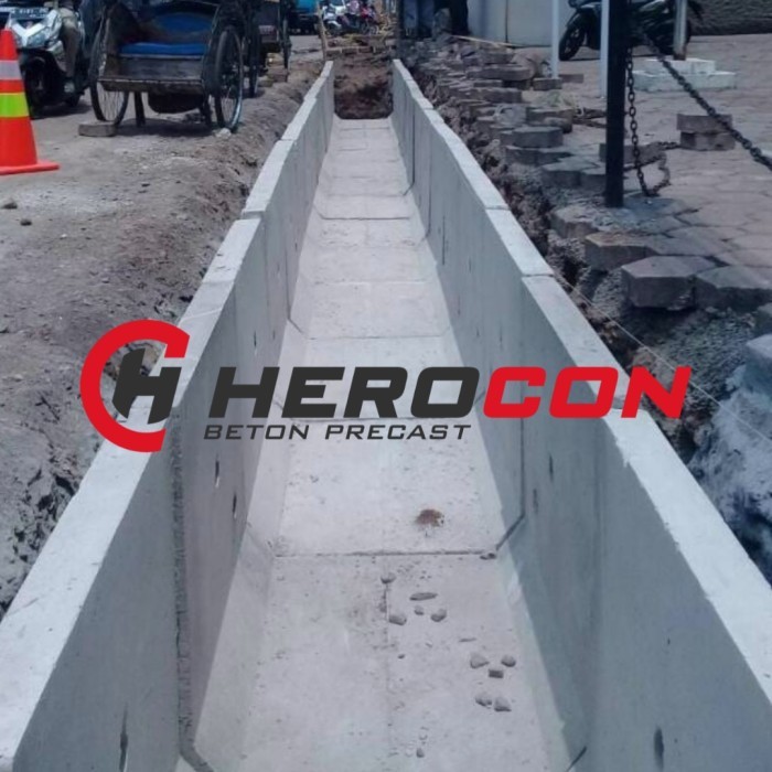 UDITCH 50X50X120 MUTU BETON K-300 ( U-DITCH 50 ) U DITCH . UDIT YUDIT
