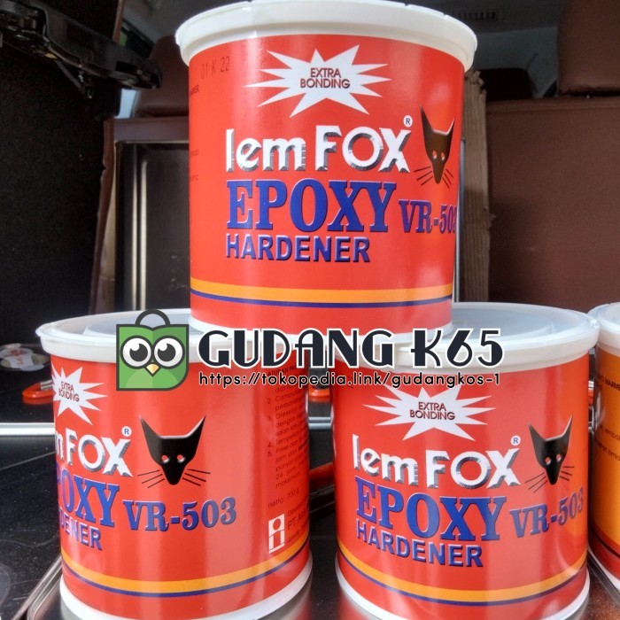 LEM FOX EPOXY RESIN 2 KOMPONEN