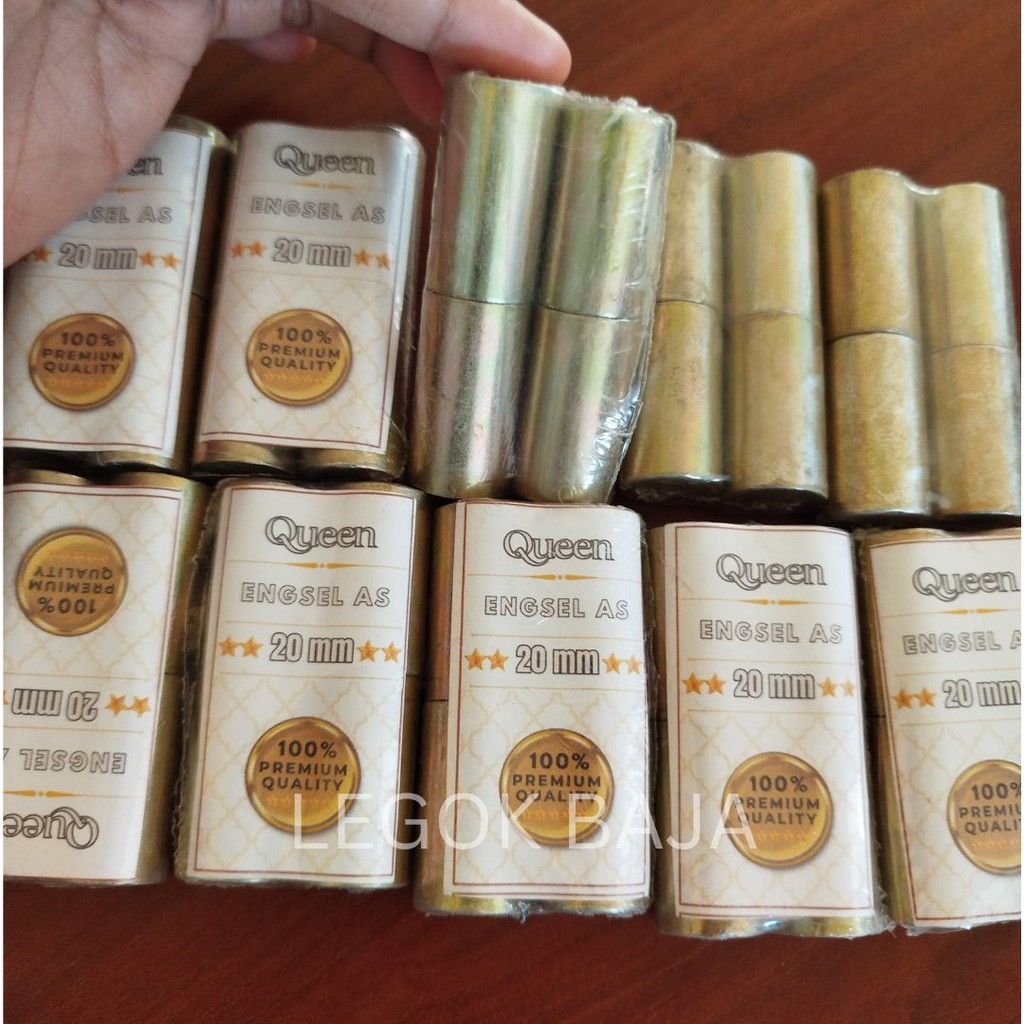 ENGSEL BUBUT AS PREMIUM UKURAN 3/4 / 20 MM READY SIAP KIRIM