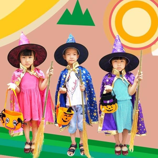 

DFR Tas Permen Labu Candy Bag Treat or Trick Pesta Halloween Cosplay TERLARIS