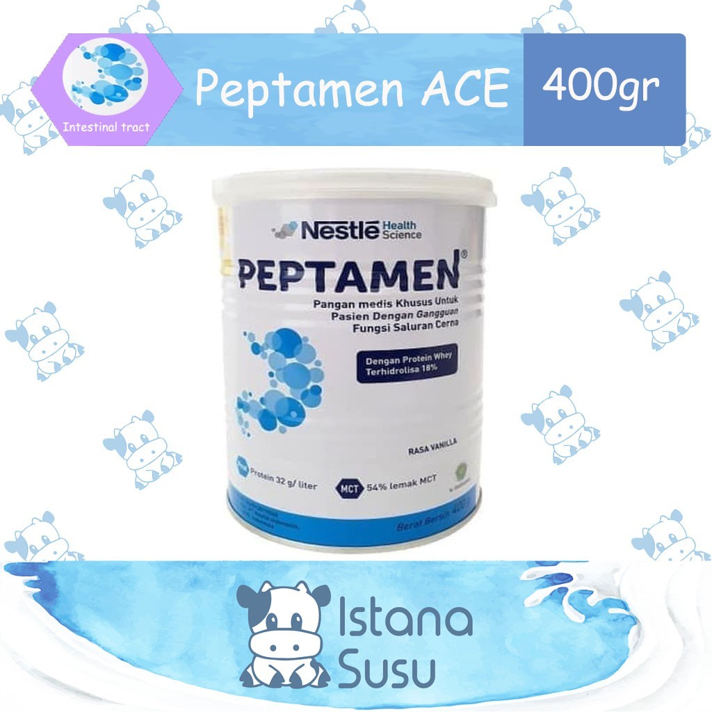 

Peptamen ACE Vanilla Susu Bubuk Dewasa Kaleng 400gr