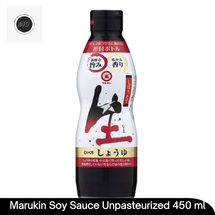 

Marukin Shiboritate Nama Shoyu Kecap Asin Japan 450Ml