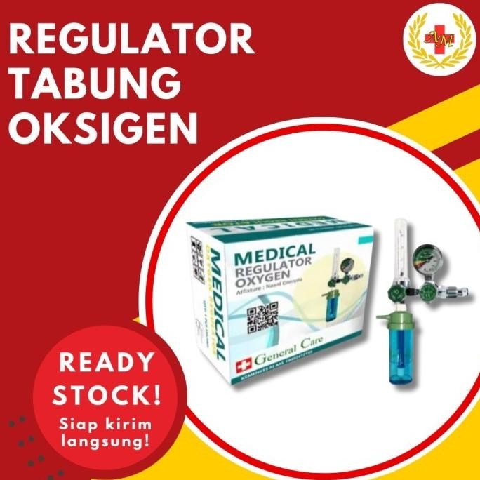 SALE REGULATOR/ MANOMETER OKSIGEN/ O2 TABUNG OKSIGEN KODE 1452