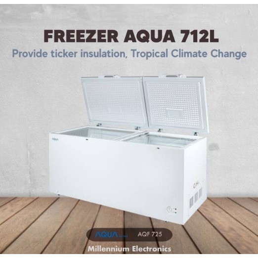 Aqua Chest Freezer AQF 725 - Lemari Pembeku 719 L - AQF 725