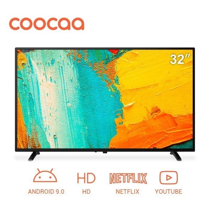 TV LED 32 INCH COOCAA 32S3G SMART TV ANDROID DIGITAL TV WIFI