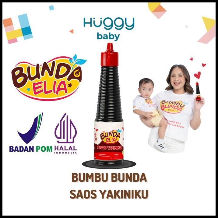 

Bumbu Bunda Elia Saos Saus Yakiniku | Non Msg Non Pengawet Halal