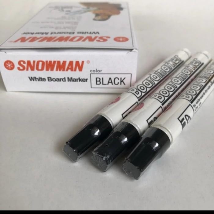 

Spidol Snowman Whiteboard 1 Lusin Harga Promo !!!