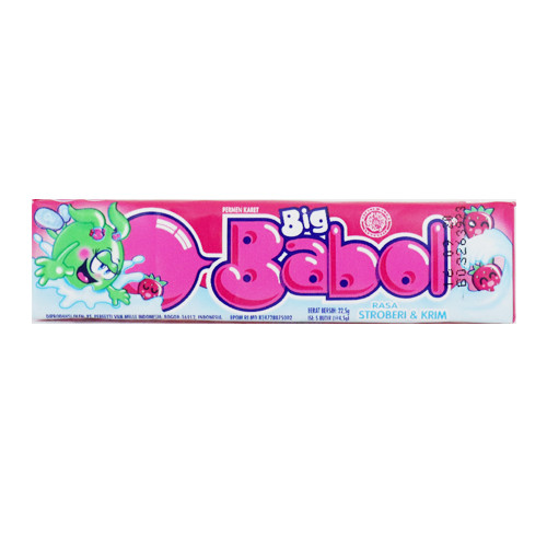 

PERMEN BIG BABOL STIK STRAWBERRY DAN KRIM 12.5 GR - 012672